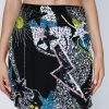 Party Outfits Celestial Embellished Mini Pelmet Skirt -The Partys Outfit womens black celestial embellished mini pelmet skirt